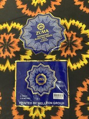 Jashion And Zuma Block Wax Print Fabric Approx 7 Yards 2