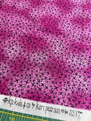 Vintage Pink & Black Design by kp kids by kari pearson for SSI – 1.75 yards