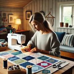 Solid Color Cotton Fabric Bundle – 50 Pre-Cut Squares (20×20 Cm / 8×8 Inch), 100
