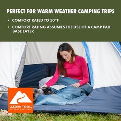 50F Flannel SLB Sleeping Bag 2 Pack Camping Overnight Sleep Gear