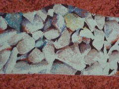 Texoprint Netherlands Abstract Collage Retro Feel Rocks Mottled Geometric Swirls