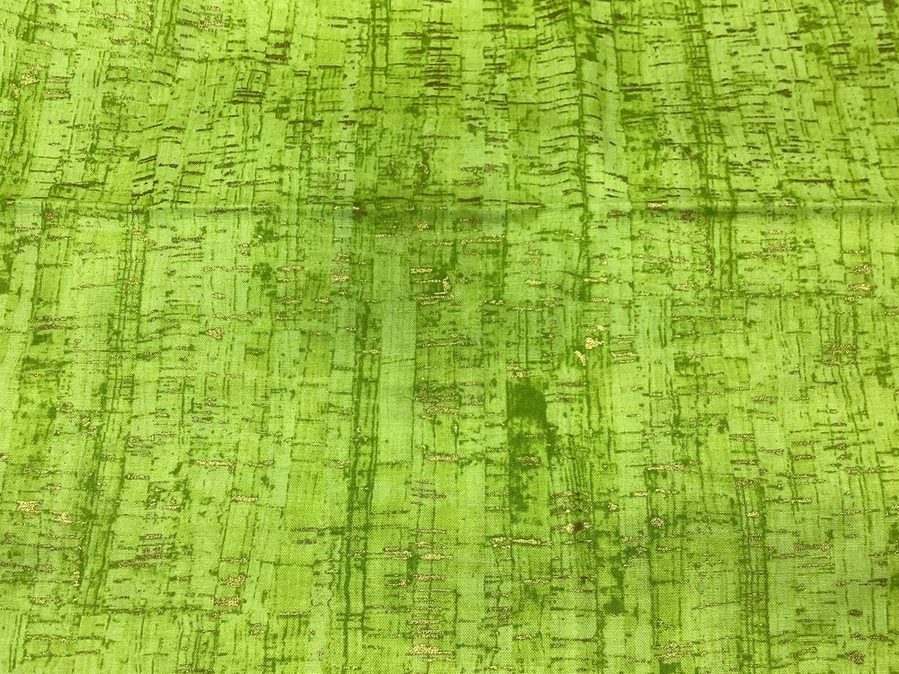 WINDHAM Uncorked Green Cotton Fabric 28” Long By 44” Wide, Pattern #50107M