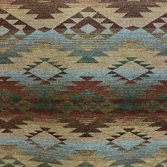 BRUNSCHWIG & FILS MULTIPURPOSE FABRIC SALTILLO HEATHERED WOOL MULTI 4.375 YARDS