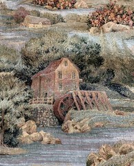 4 Yards French Country Pastoral Scene Premium Tapestry Medium to Heavy Weight