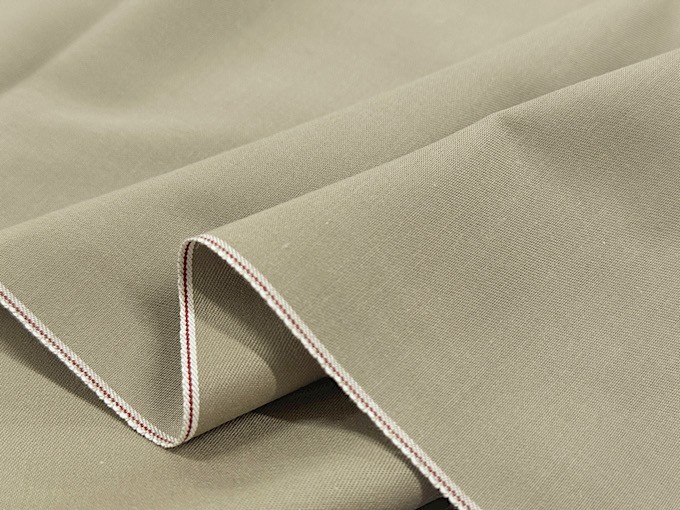 Japanese Light Denim Fabric Red Selvedge Cotton W110cm Sold per 50cm 100% Cotton