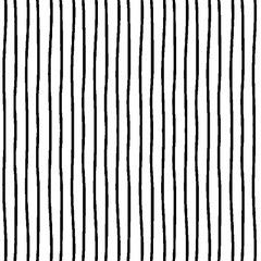 White/Black Stripe Quilt Fabric