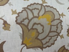 Groundworks “Turkish Flower” 100% Linen 3 Yards MSRP: $255/Yard