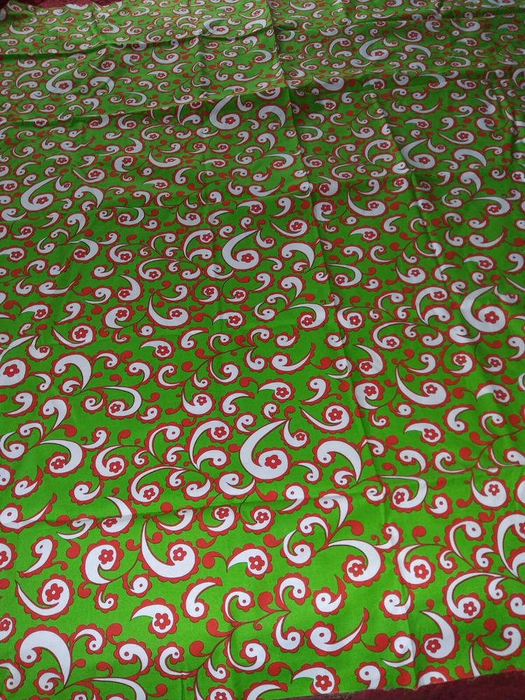 Christmas Snow Flower Dana For Free Spirit Westminster Fibers Fabric 1.25 Yards