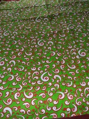 Christmas Snow Flower Dana For Free Spirit Westminster Fibers Fabric 1.25 Yards