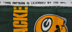 NFL Green Bay Packers Fabric 1 Yard Piece 100% Cotton New 58″ Wide
