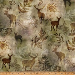 Forest Fawn By Hoffman Fabrics – Buckskin Forest #X5583-102