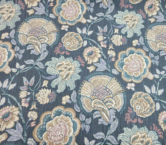 Smithson in Bittersweet BTY Richloom 100% Cotton Slub 54″ Wide Floral