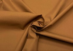 POLY COTTON RIPSTOP COYOTE BROWN MIL APPAREL FABRIC BY 1/2(0.5) YARD 65″W