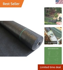 5oz Heavy Duty Weed Barrier Landscape Fabric (3ft x 50ft) – Protect Your Garden