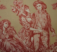 Marvic Textiles Toile Fabric 5.7 Metres Cornelia Curtain Upholstery Cushion