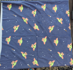 Mandalorian Lucasfilm Super Soft Brush Fleece Style Fabric Camelot 29″X 62″W Pc