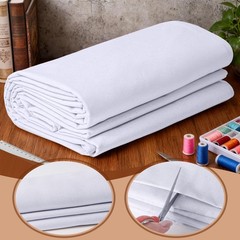 57 Inch 100% Cotton Muslin Fabric, 5Yard Bleached Muslin Linen Fabric by The …