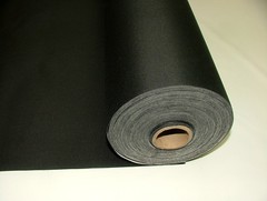 Black 3 Pass Black Out Blackout Material Thermal Curtain Lining Fabric 137cm