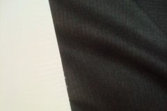 2.8 yds Luxury Fine WOOL Cashmere FABRIC Flannel 9 oz SUITING Charcoal 102″ BTP
