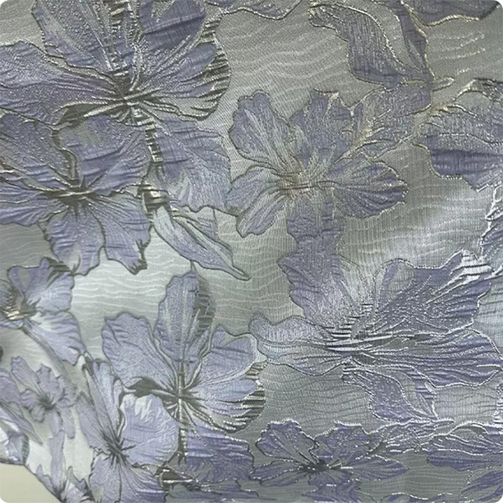 150cm Luxury Gold Embossed Brocade Fabric for Sewing Shirt Evening Dress DIY Bag