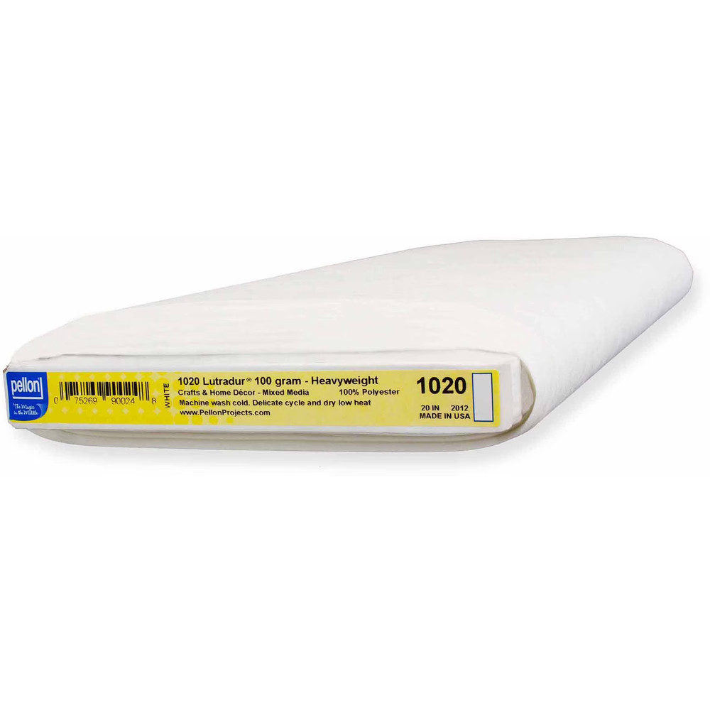 Pellon Lutradur Fabric Interfacing, White 20″ x 20 Yards by the Bolt