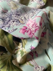 Authentic Top Italian designer Pure silk crepe dress Fabric Silk 98% elastine 2%