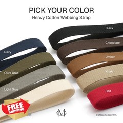 CRAFTMEMORE 1.5″ x 50yd Chocolate Webbing
