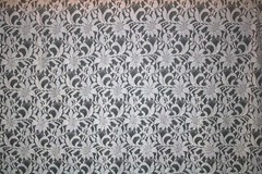 EMBROIDERED FLORAL LACE FABRIC WITH BEAD SPARKLE LT BABY PINK 55″ WIDE BY YARD