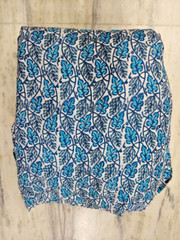 25 Yard Indian Cotton Handmade Print Fabric Sanganeri Hand Block Printed Fabric
