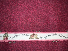 NEW Remnant To Grandma House Christmas Border 1 Yard 12″L By 25″W