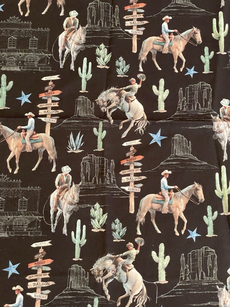 Windham Fabric Presents Desert Cowboy by Whistler Studios 18 Inches x 42 Inches