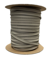 604D Whisper Beige 12mm Welt Vinyl w/ 1mm Cord Slit Flange 100 yds 0200620