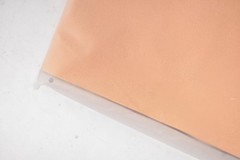 1 Yards 54″ x 36″ Brown Faux Leather Fabric Distressed Bark Texture Soft Fake Le