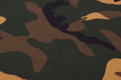 Jersey Fabric 150Cm X 50Cm Camouflage Green Beige Brown