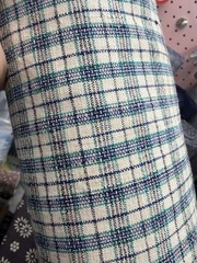 10 yard Vintage Chinese Homespun Cotton Fabric Old Stock 36cm Wide