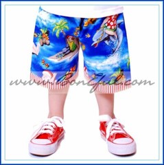 BonEful FABRIC FQ Cotton Quilt Blue Red White American Flag Nautical Rope Boy US