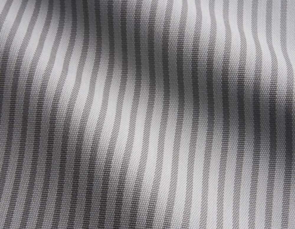 Perennials Striped Outdoor Uphol Fabric – Jake Stripe / Nickel 0.85 yds 800-296