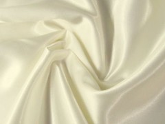 Stunning IVORY High Sheen Light to Medium Weight Solid SATIN Fabric BRIDAL