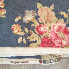 Vintage Ralph Lauren CHADWICK Upholstery Drapery Fabric 56″ x 233″