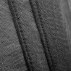 ENGLISH NET BLACK Fabric Sheer Bridal | 2 Way Stretch 60″ By the Yard