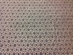 Osborne & Little Geometric Upholstery Fabric- Chitera Taupe 5.0 yd (F6403-02)