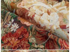 Vintage French Luxury Flowers Decorative Jacquard Tapestry Fabrics 58″Wide New