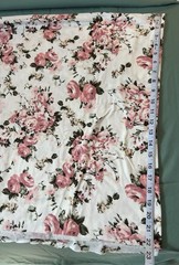 Apparel Fabric Remnants 10LBS Assorted Colors Styles with Floral Animal Patterns
