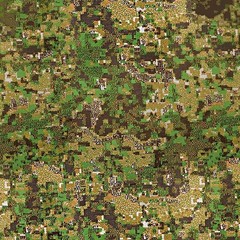 Original Pencott Greenzone Fabric 50-50 PolyCotton Micro rip-stop (yard)