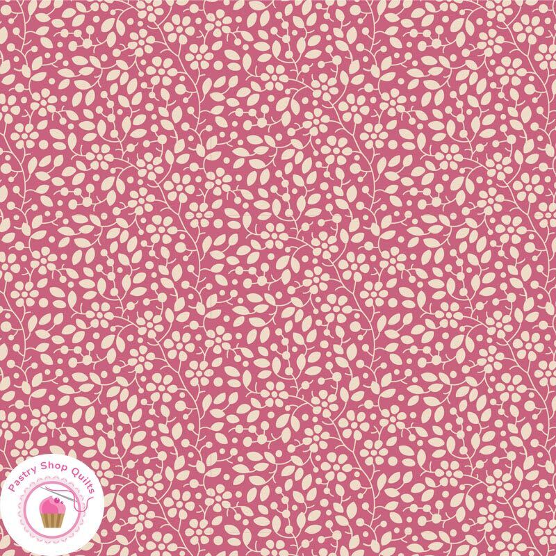 TILDA PIE IN THE SKY 110065 Pink Cloudpie BLENDER Quilt Fabric TONE FINNANGER