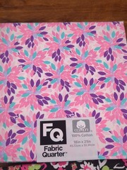 8562 Fabric Lot Of 5 Fabric Quarters Fat Quarters 18″x21″ floral