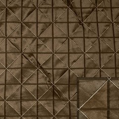 ITC Boat Patterned Fabric 444176 | Etna Mink Gold 56 Inch (YD)