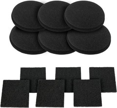 12 Pieces Counter Top Activated Carbon Compost Bin Filters – Extra Thick Indo…