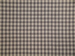 Diamond Textiles Grey Medium Check Cotton Homespun DIY Quilt Sewing Fabric