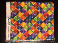 Rainbow 🌈 Connection Quilt Kit -incl. back, 10+ yd, Robert Kaufman, Free Spirit